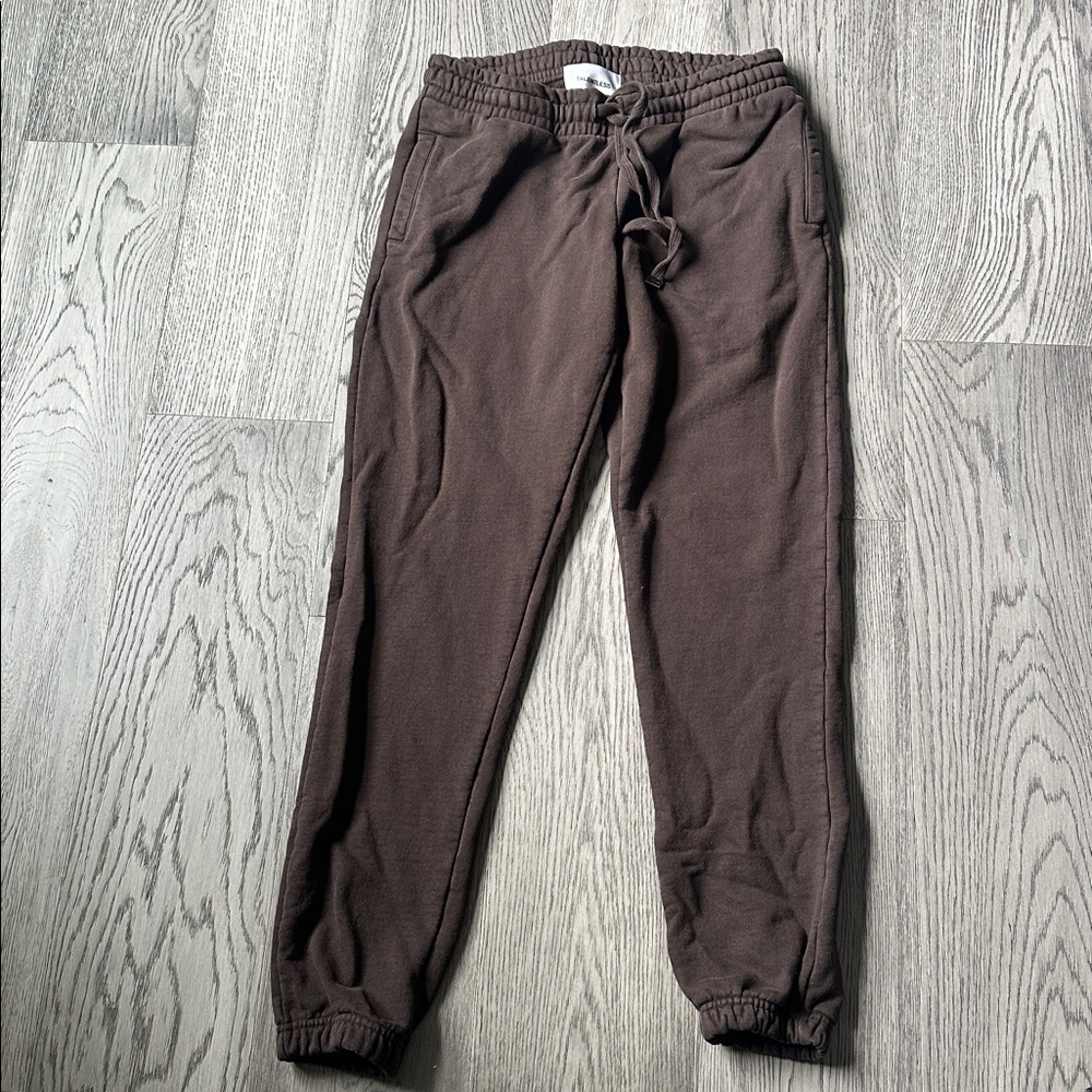 TALENTLESS Brown Hoodie Set - Picture 5 of 6
